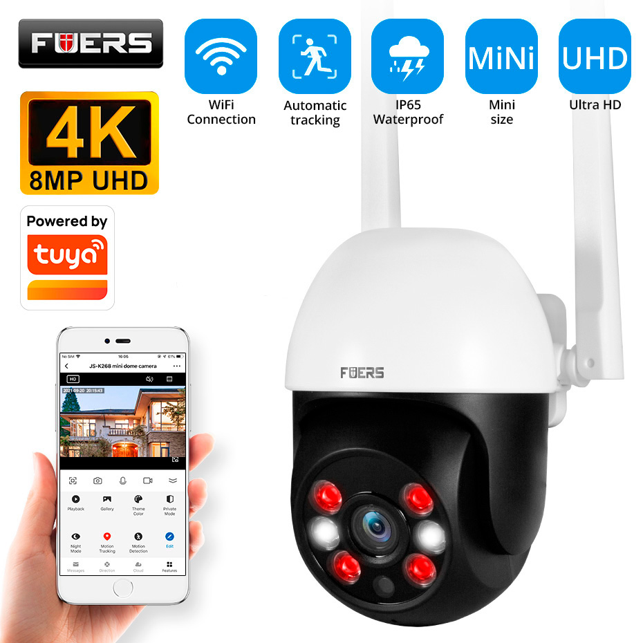 Smart Home Imou - Уличная IP-камера Fuers 8 МП 4K