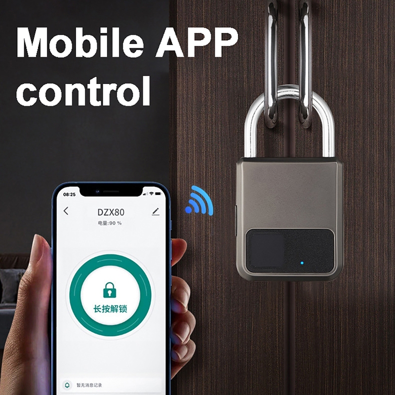 Smart Door Lock - Умный навесной замок Tuya, 20-значные замки