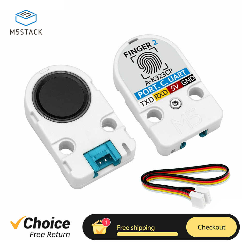 Smart Door Lock - M5Stack Fingerprint2 Датчик распознавания STM32 Контроллер