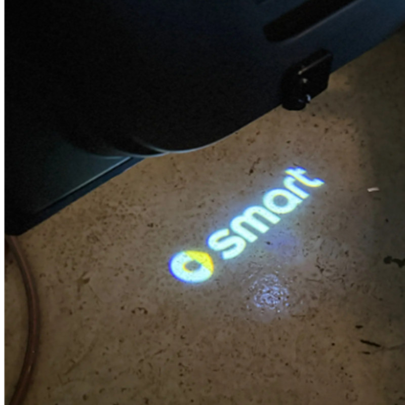 Smart Home Logo - 2 шт., эмблема двери автомобиля, проектор,