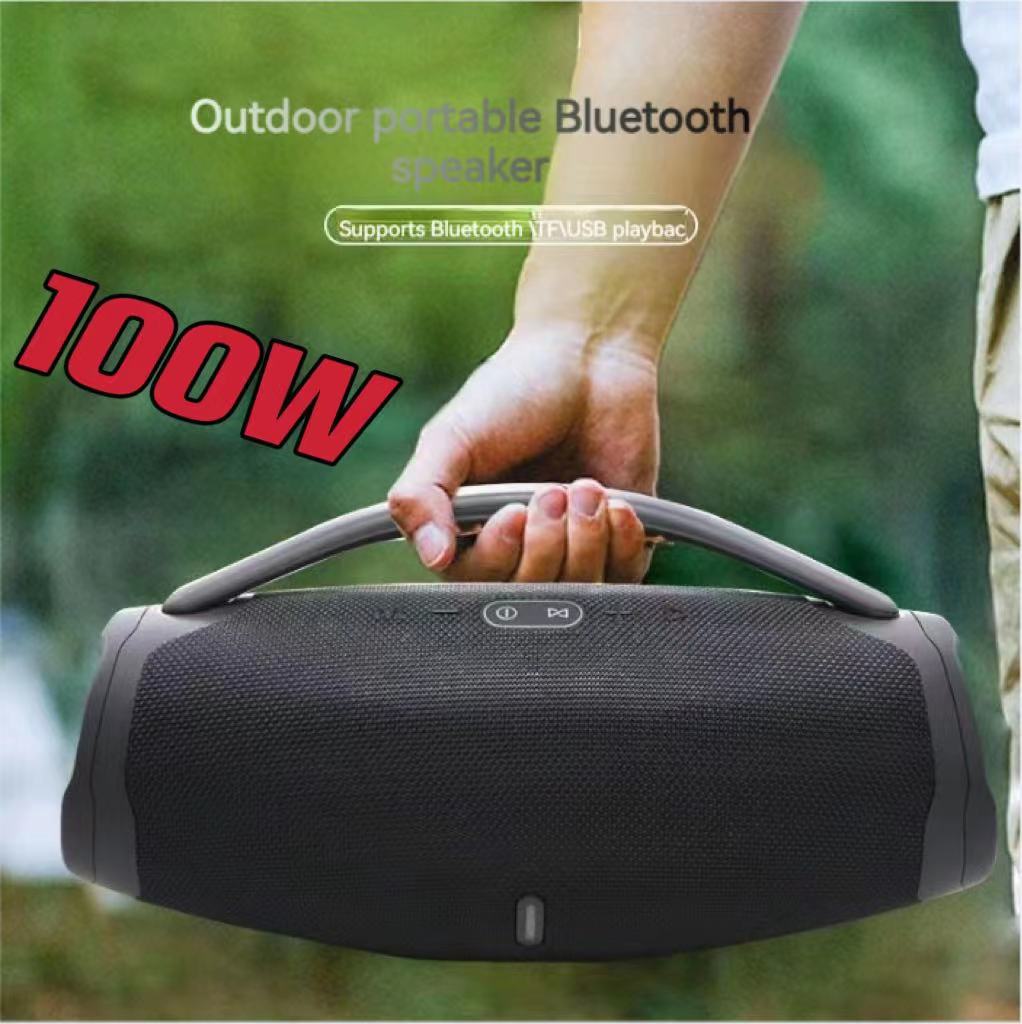 Smart Home Apple - Мощная Bluetooth-Колонка 100 Вт, портативная водонепроницаемая