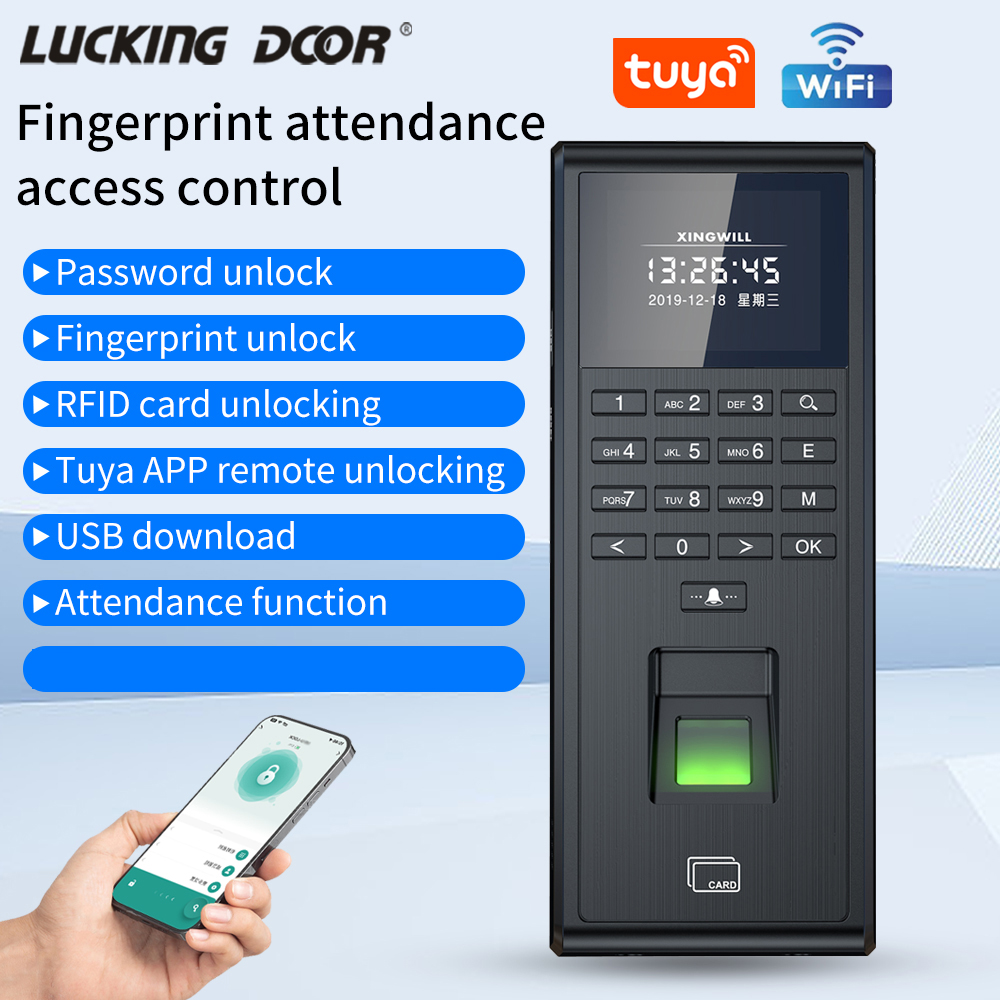 Smart Door Lock - Умная биометрическая система Tuya с распознаванием