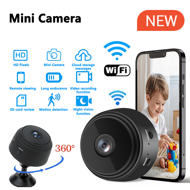 Security Ip Camera - 1080P HD мини Wi-Fi камера радионяня