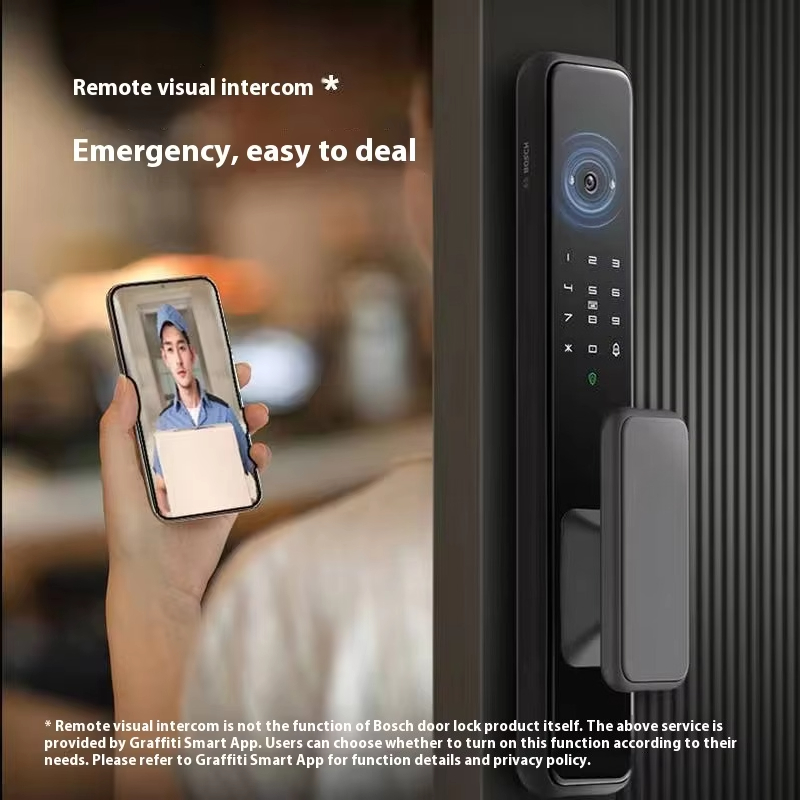 Smart Door Lock - Полностью автоматический умный замок EL600Vf с