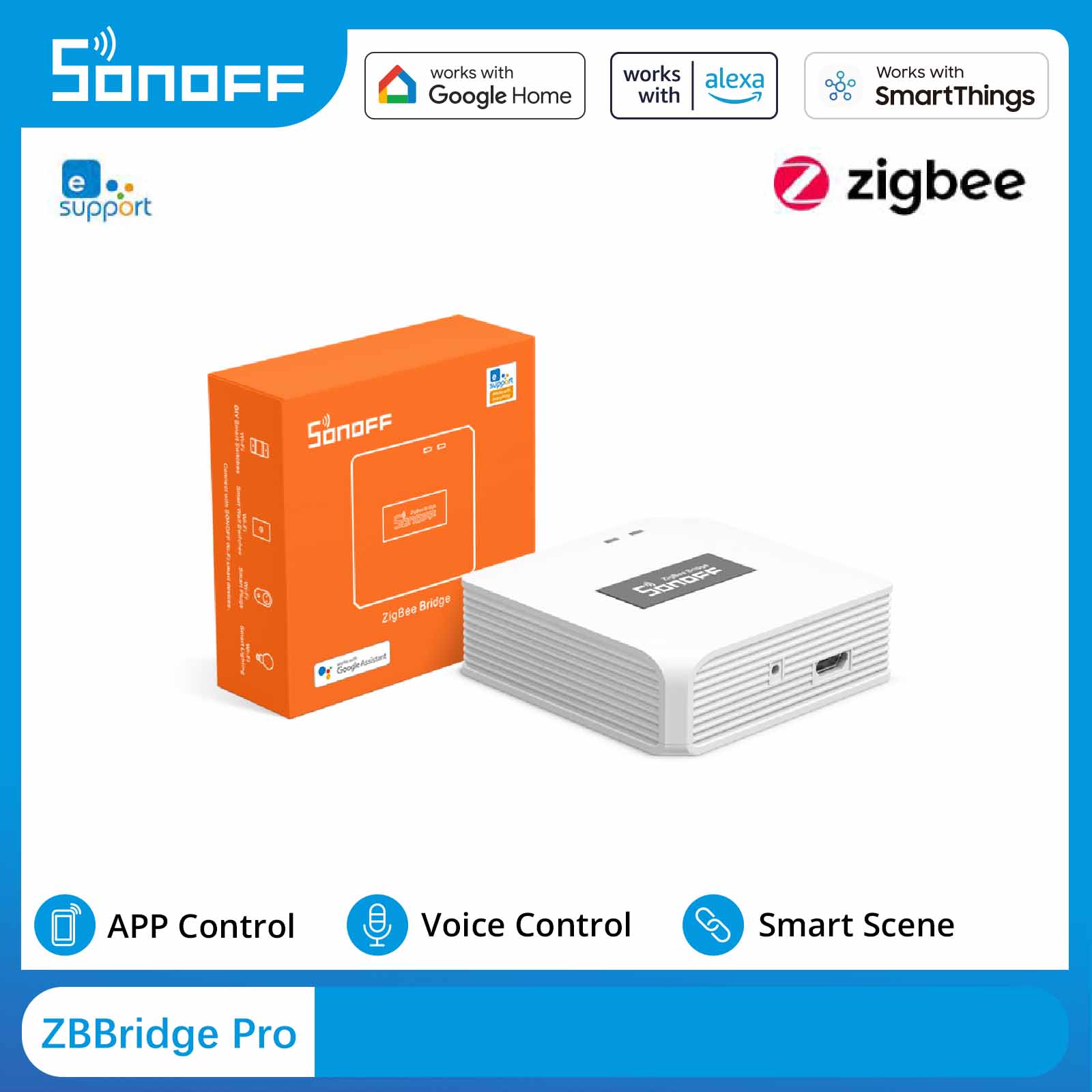 Smart Home Zentrale - SONOFF ZBBridge-P: Шлюз ZigBee для подключения