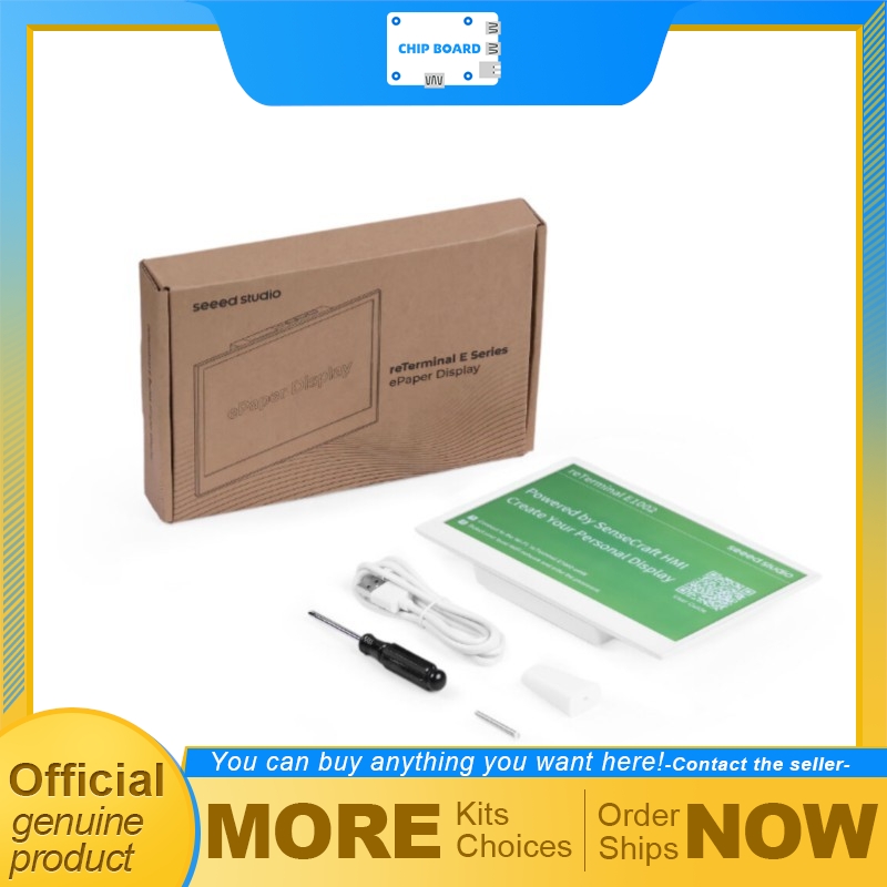 Smart Home Panel - Seeedstudio reTerminal E1002 7.3-дюймовый цветной ePaper-дисплей,