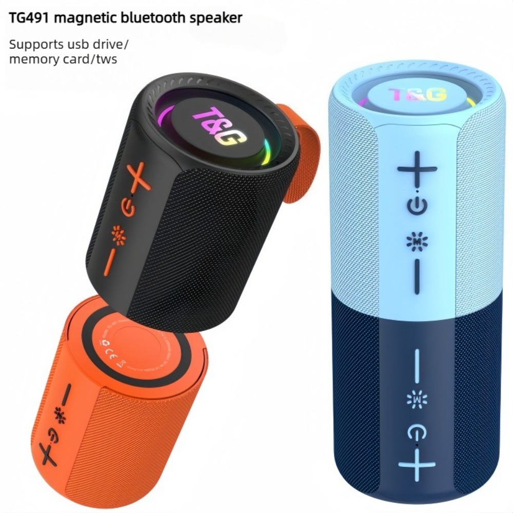 Smart Home Apple - Магнитная Bluetooth-колонка 2-в-1 TG491 TWS с
