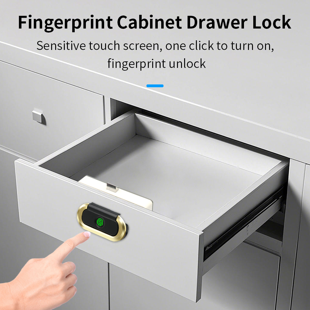Smart Door Lock - Биометрический замок с отпечатками пальцев, противоугонный