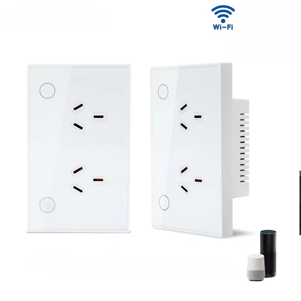 Smart Home Panel - Умная настенная розетка Zigbee Wi-Fi Matter