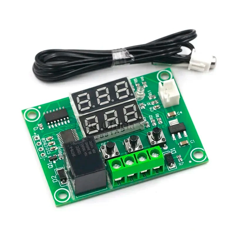 Temperature Sensor - XH-W1219 W1219 DC12V Двухканальный цифровой терморегулятор