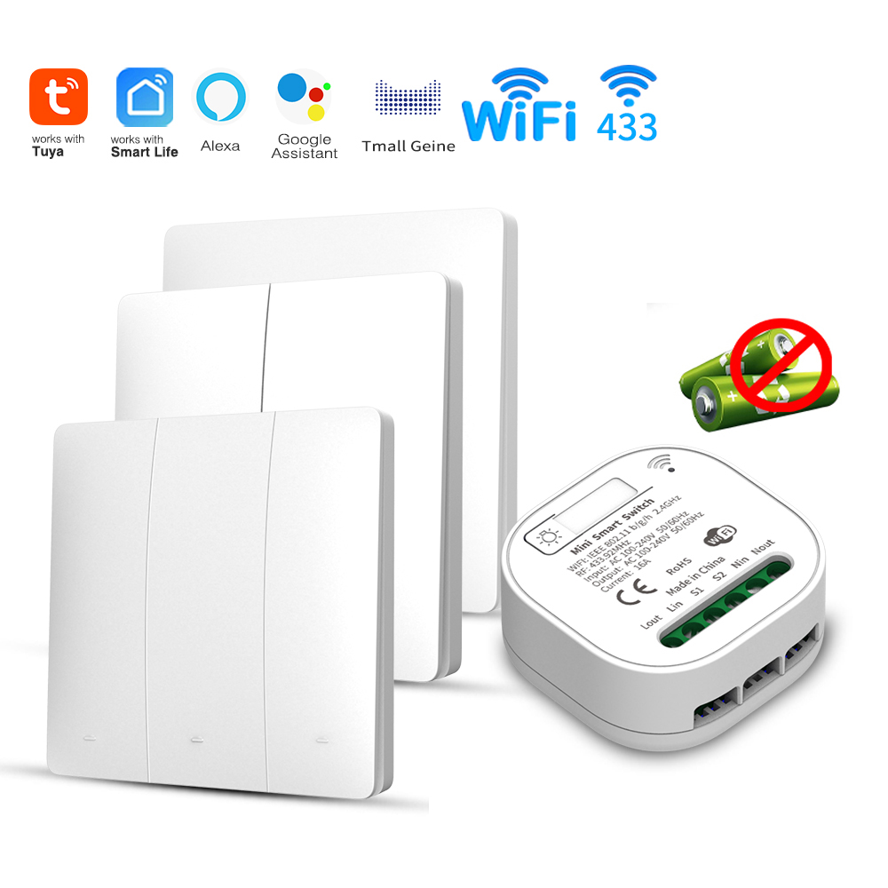 Smart Home Energy - Умный Wi-Fi выключатель света Tuya с