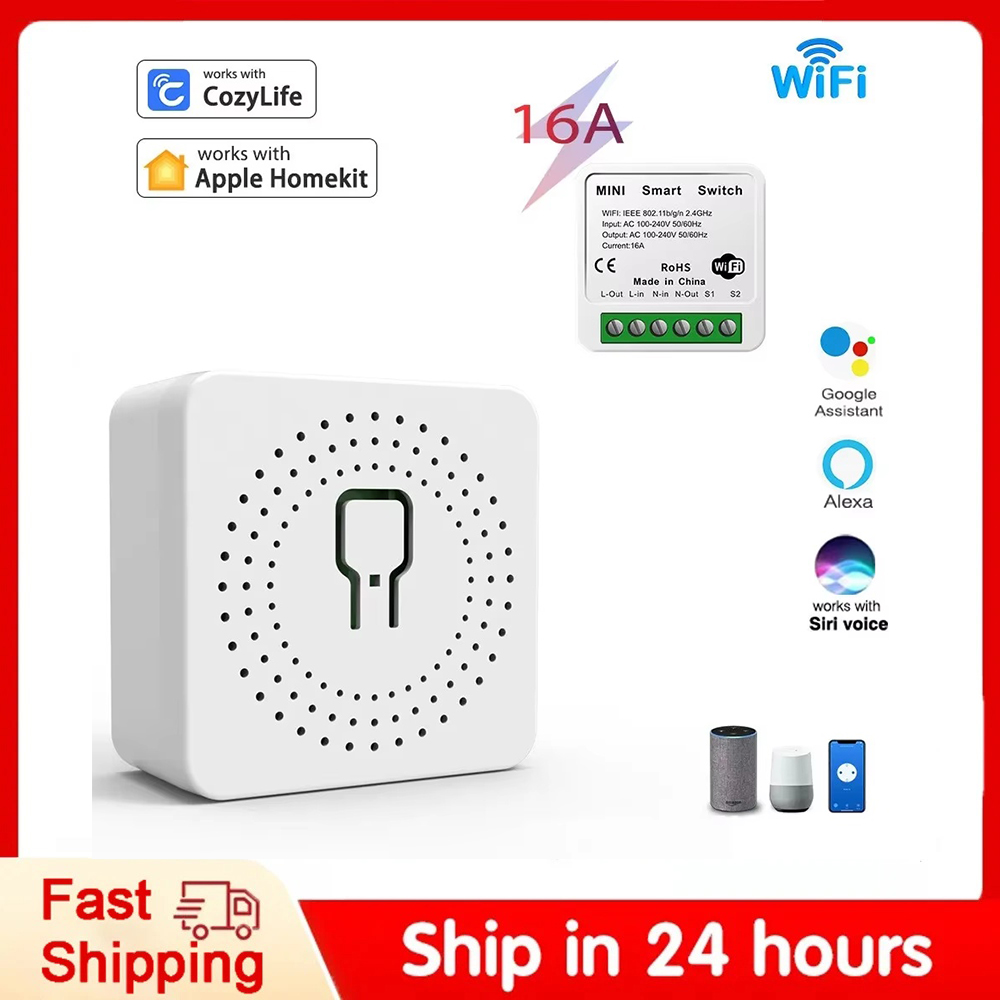Smart Home Apple - Умный переключатель, мини-реле Wi-Fi, беспроводной переключатель