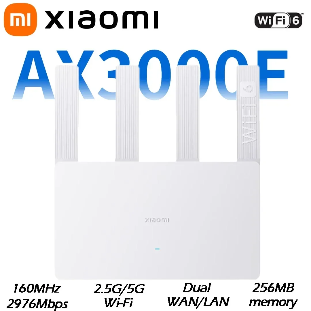 Маршрутизатор Xiaomi AX3000E W – обзор и цена Smart Home Dan