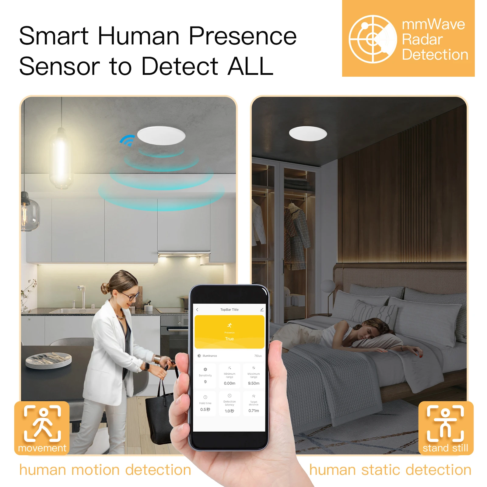 Умный детектор присутствия чел – обзор и цена Smart Home Zentrale
