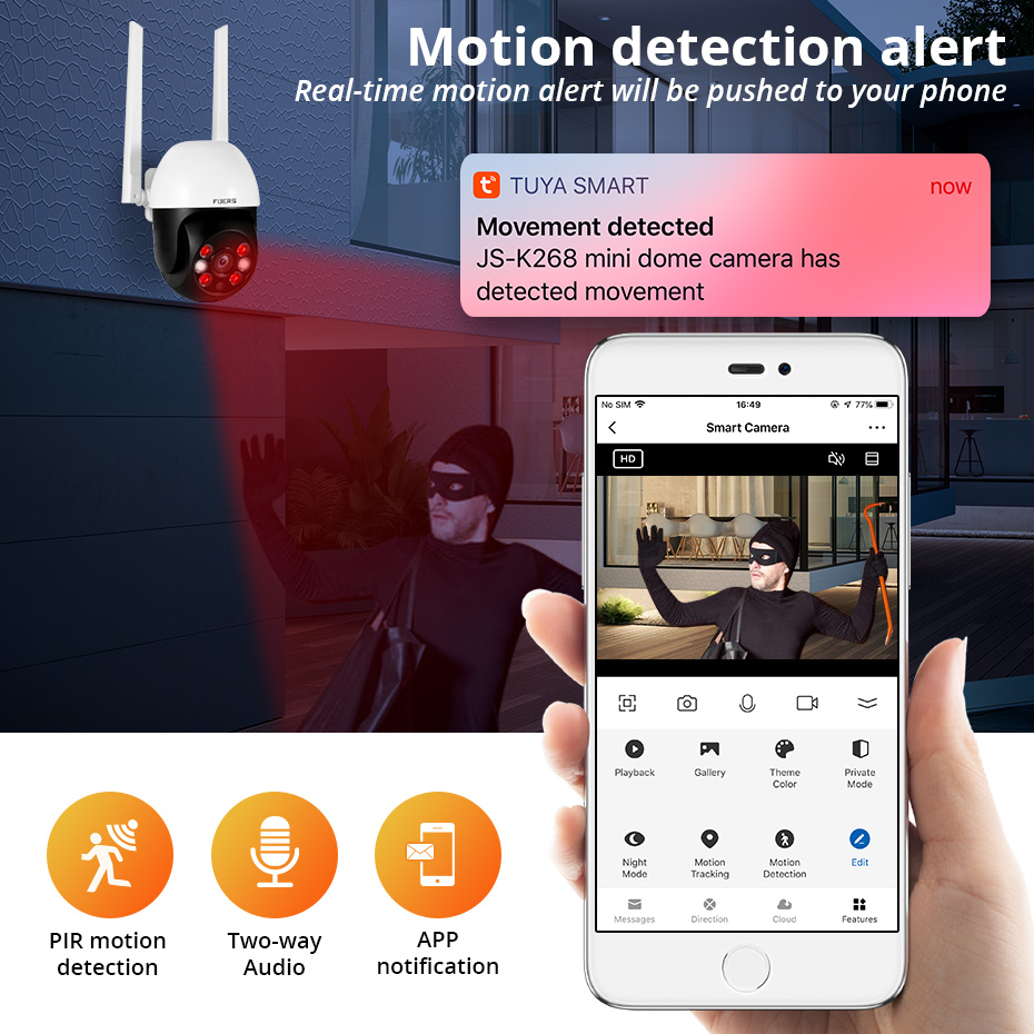 Уличная IP-камера Fuers 8 МП 4 – обзор и цена Smart Home Imou