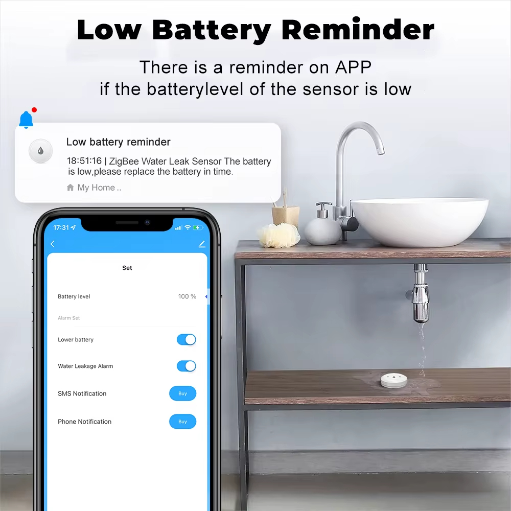 Умный датчик протечки воды Zig – обзор и цена Smart Home Zentrale