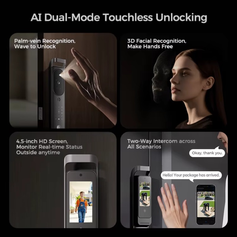【2026】LNDU H10 Умный дверной з – обзор и цена Smart Door Lock
