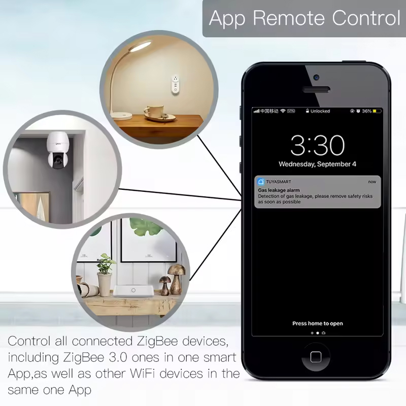 Moes Tuya ZigBee 3.0 Smart Gat – обзор и цена Smart Home Zentrale