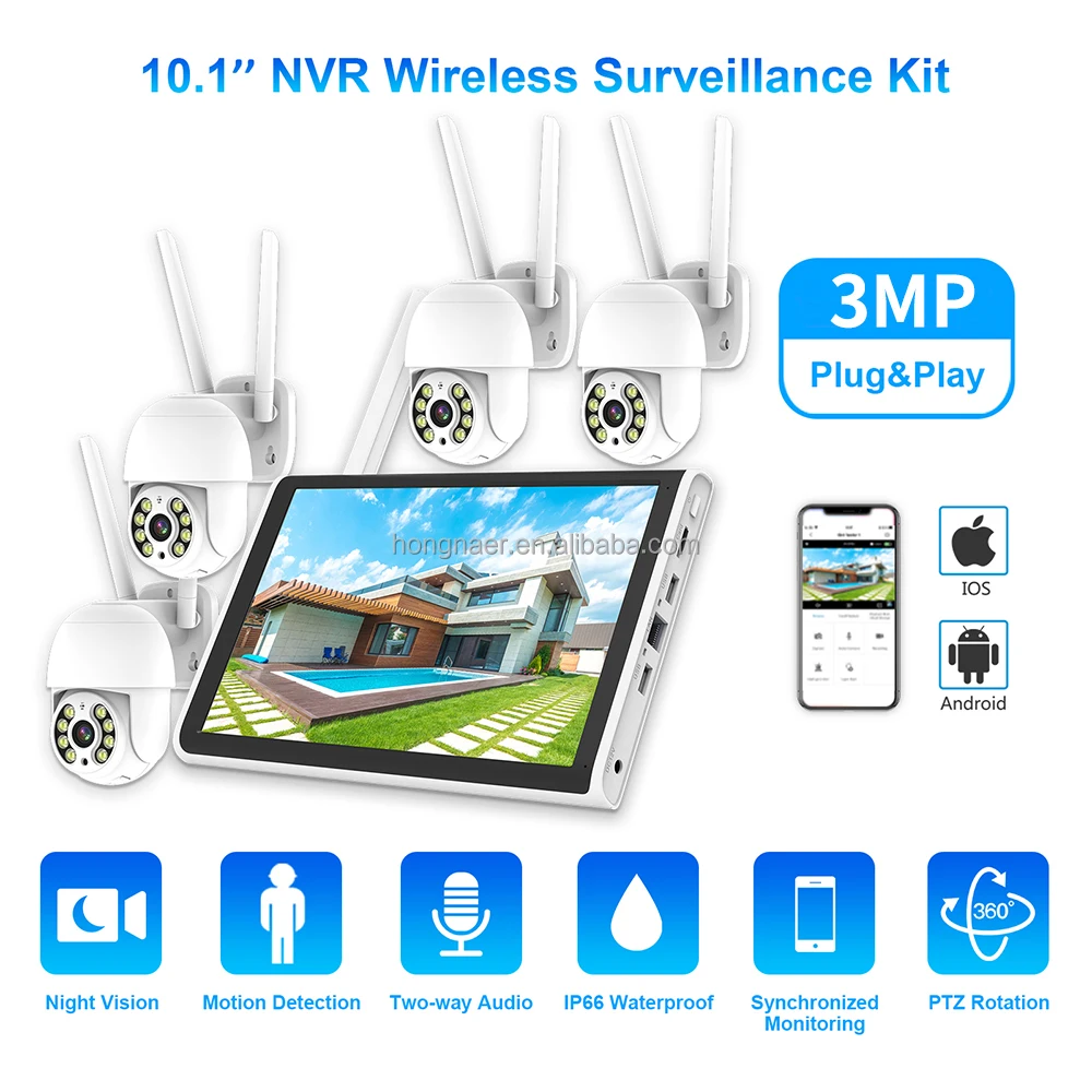 Комплект беспроводной системы  – обзор и цена Security Ip Camera