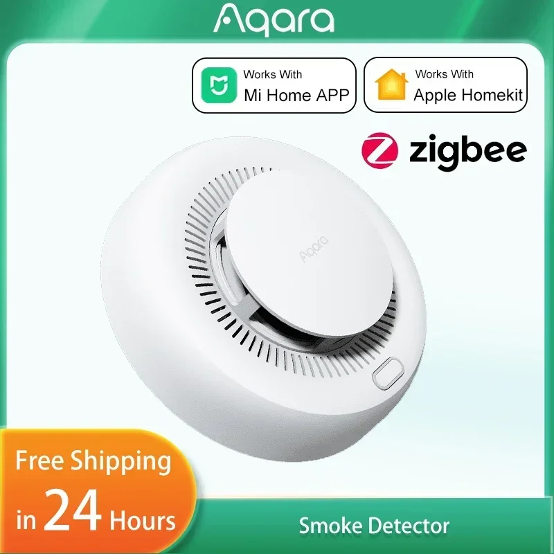 Датчик дыма Aqara Matter, пожа – обзор и цена Smart Home Apple