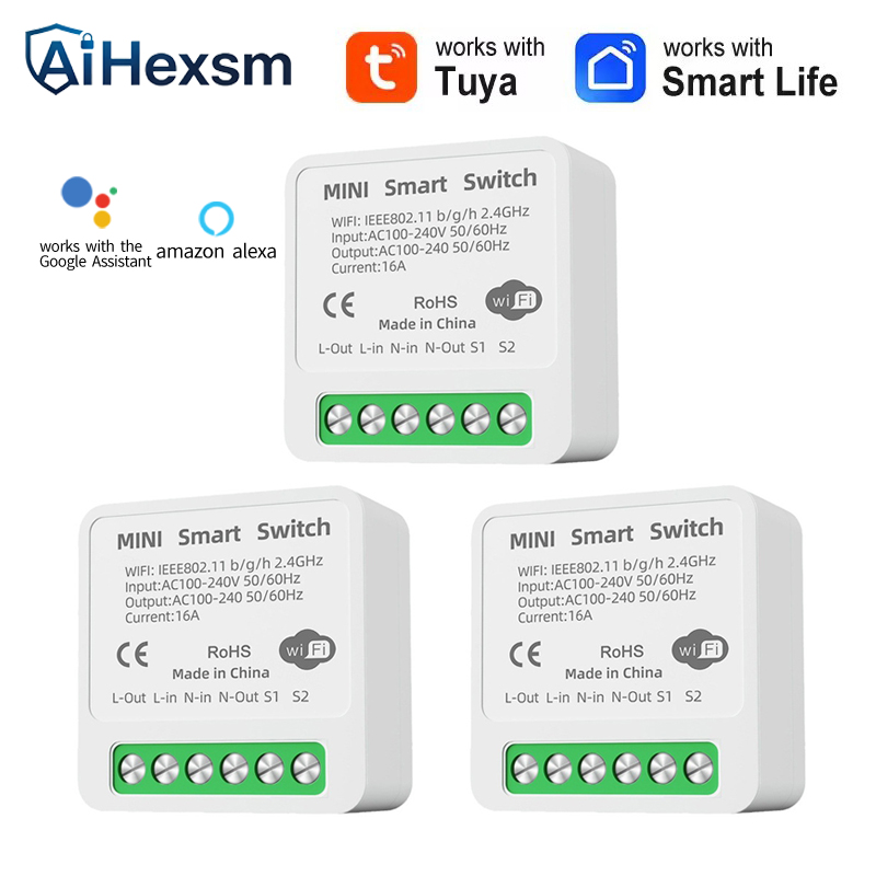 16A Tuya Wi-Fi Smart Switch 2- – обзор и цена Smart Home Energy