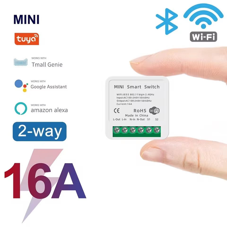 16A Tuya Wi-Fi Smart Switch 2- – обзор и цена Smart Home Energy