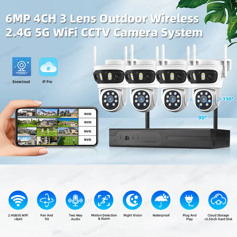 Комплект беспроводной системы  – обзор и цена Security Ip Camera