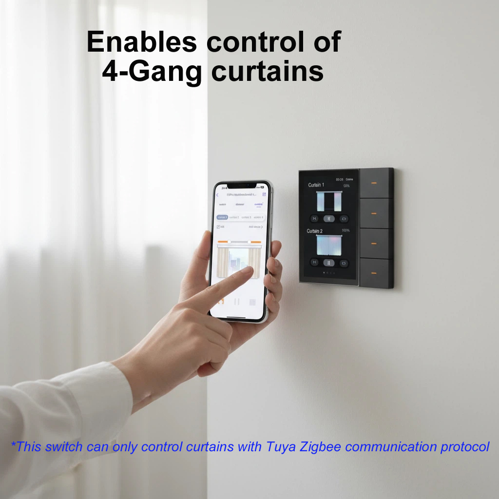 Умная панель F3-pro Tuya ZigBe – обзор и цена Smart Home Panel