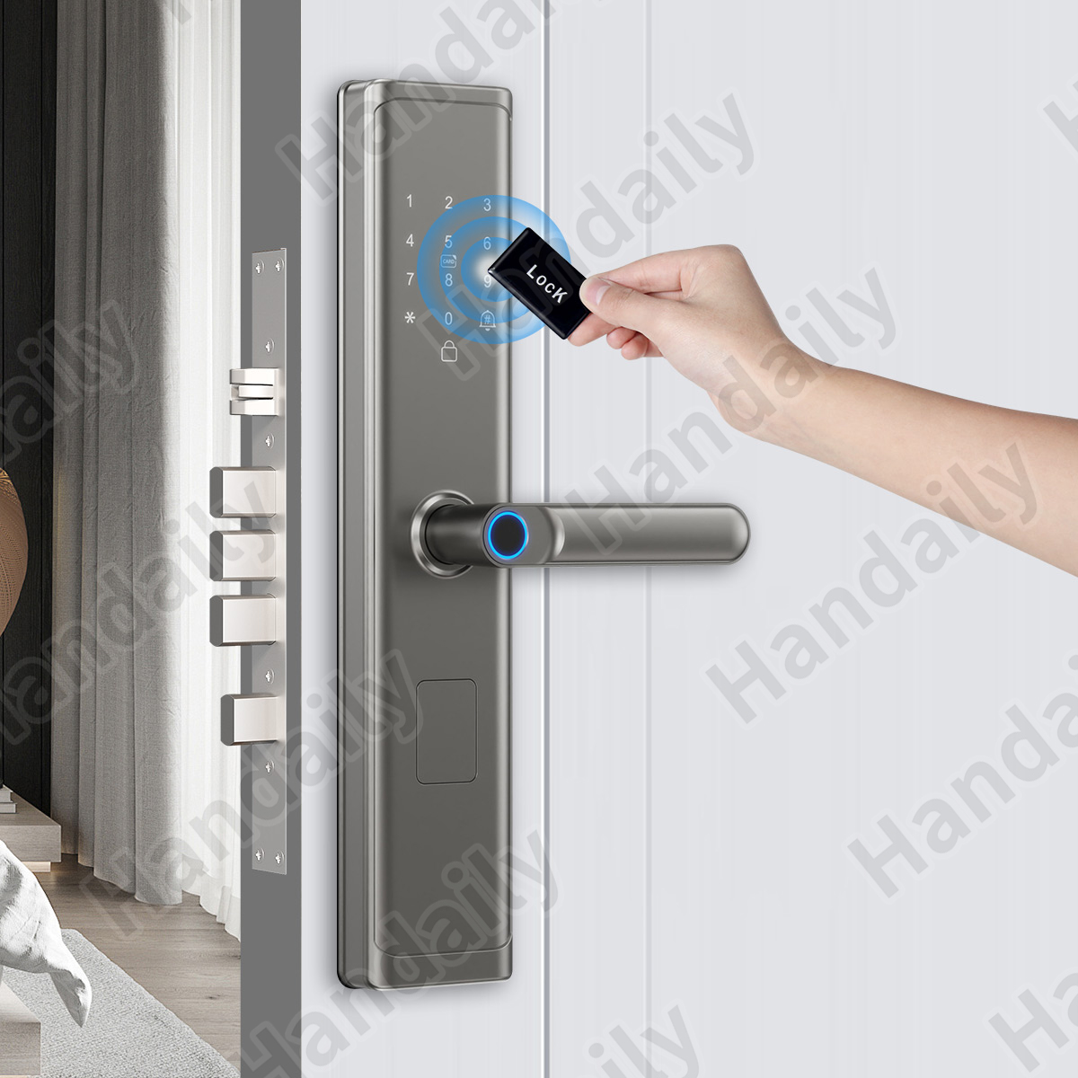 Умный цифровой замок Tuya Wifi – обзор и цена Smart Door Lock