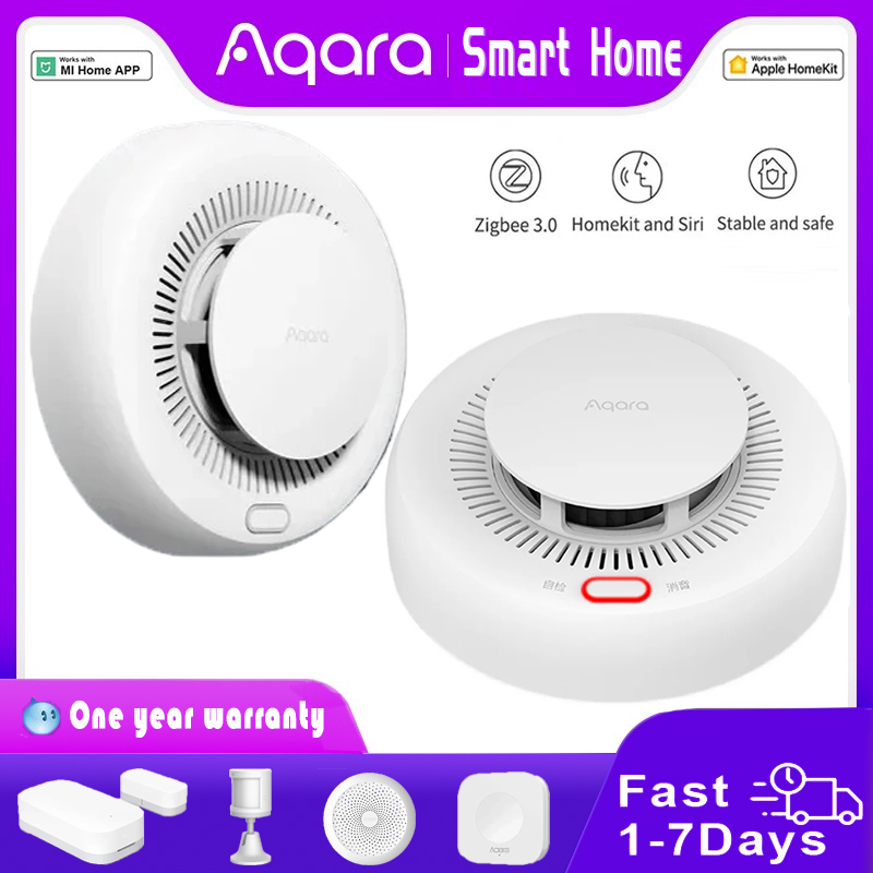 Новый детектор дыма Aqara Zigb – обзор и цена Smart Home Apple