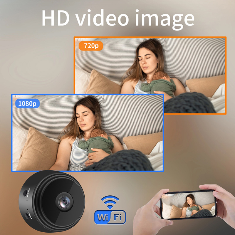 1080P HD мини Wi-Fi камера рад – обзор и цена Security Ip Camera