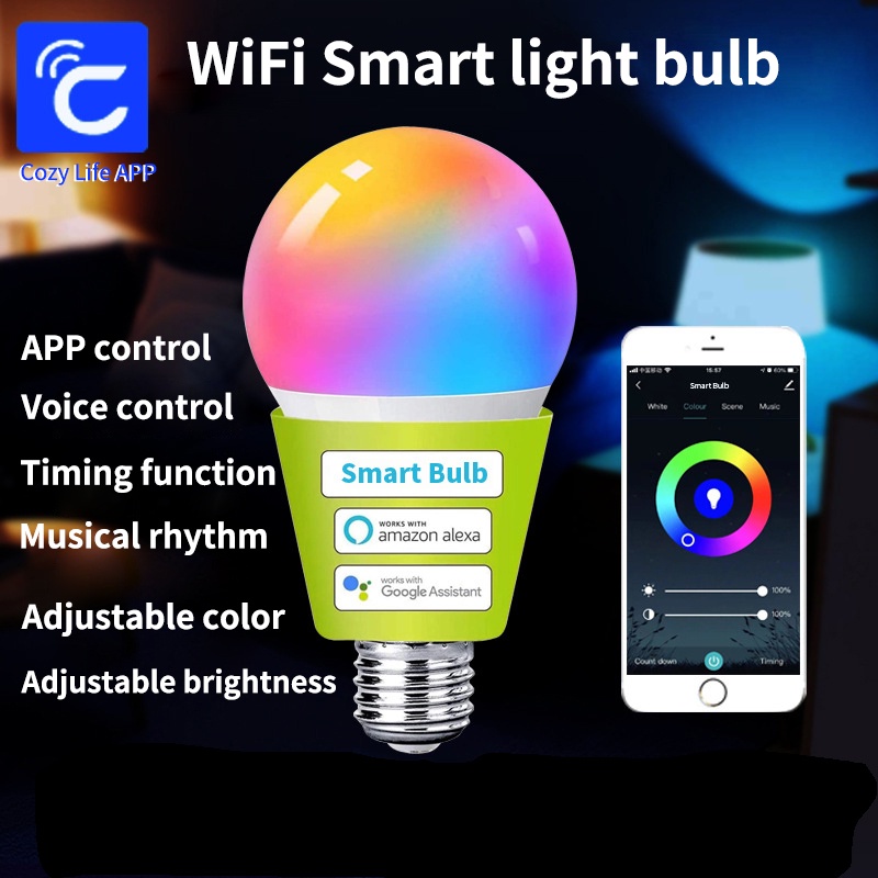 Умная лампа SIXWGH E27, лампа  – обзор и цена Smart Home Energy