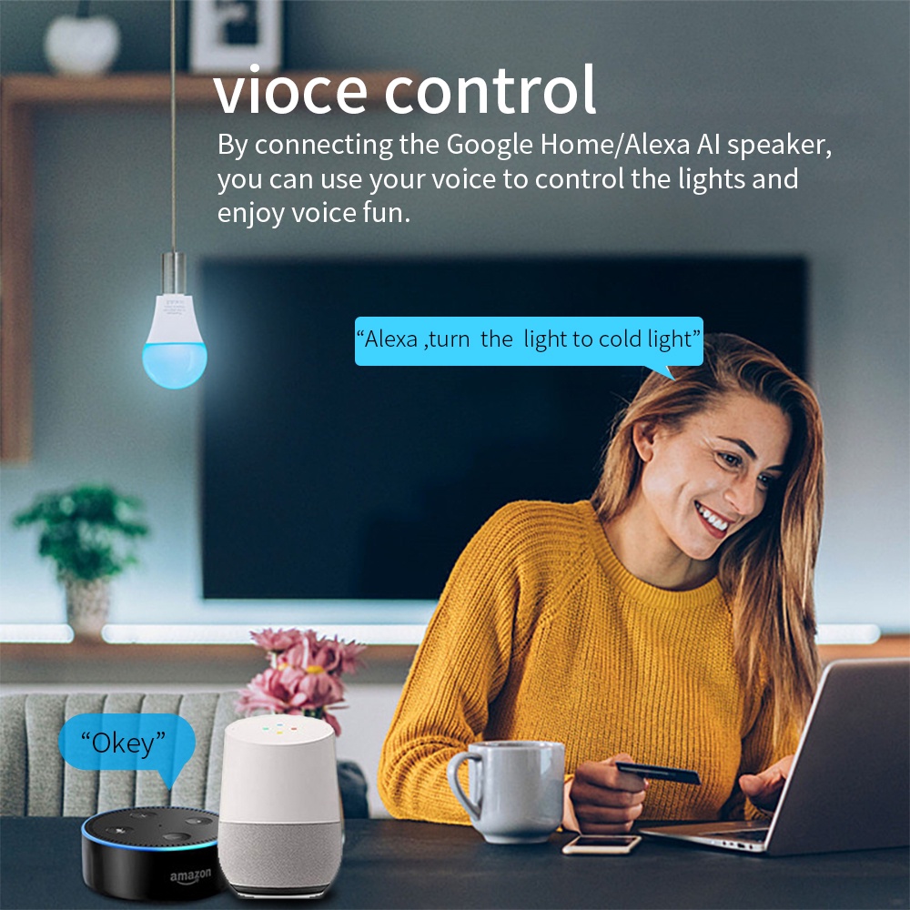 Умная лампа SIXWGH E27, лампа  – обзор и цена Smart Home Energy