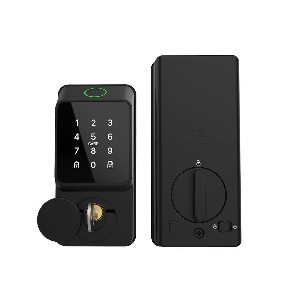 Умный черный замок-защелка с о – обзор и цена Smart Door Lock
