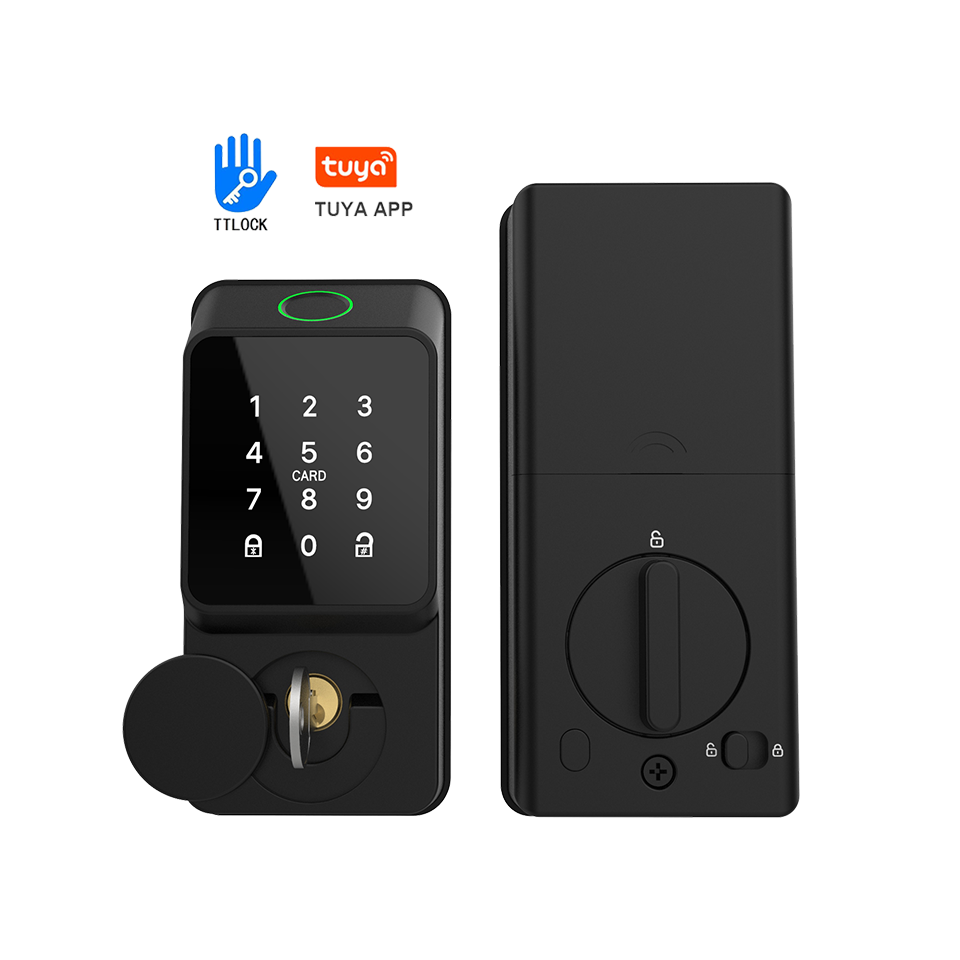 Умный черный замок-защелка с о – обзор и цена Smart Door Lock