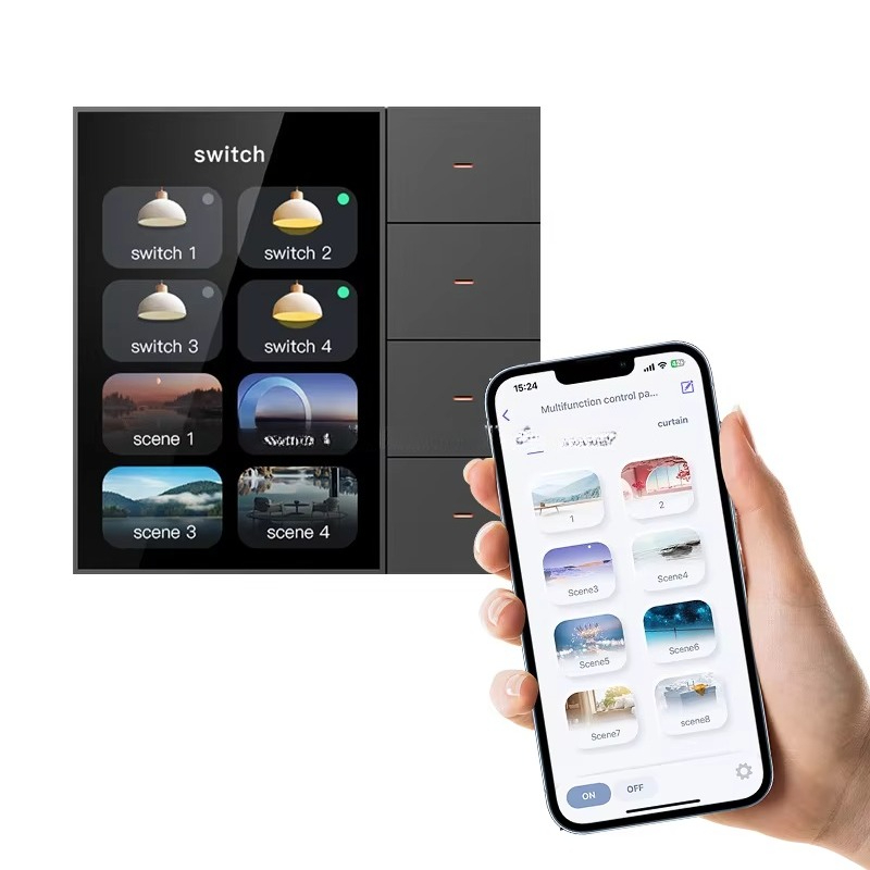 Умный сенсорный выключатель F3 – обзор и цена Smart Home Panel