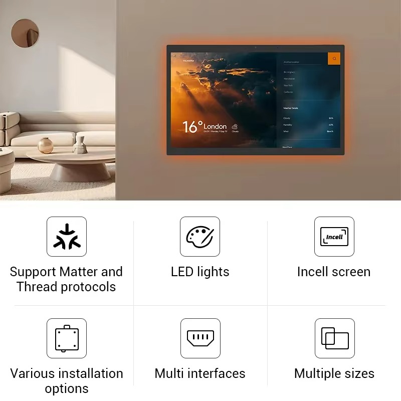 10.1/15.6-дюймовая сенсорная п – обзор и цена Smart Home Panel