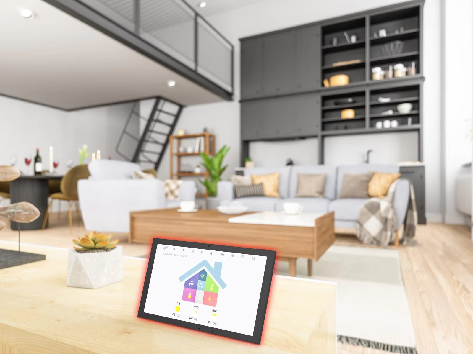 10.1/15.6-дюймовая сенсорная п – обзор и цена Smart Home Panel